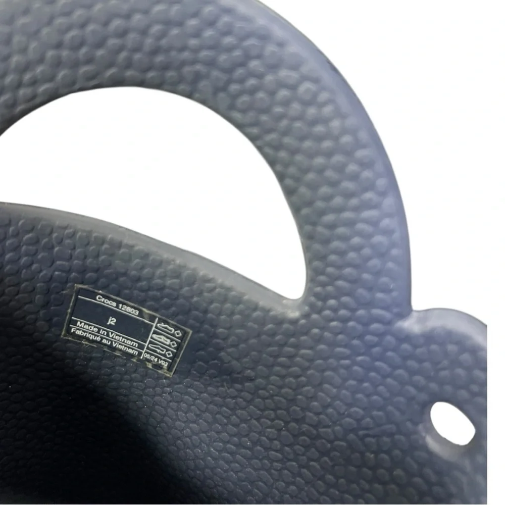 🟦 Crocs Kids Handle-It‎ Rain Boots – Navy – J2
